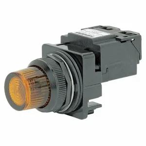 SIEMENS 52BL5D9 Pilot Light Complete, 30 mm Size, Full Volt, 24VAC/DC, Amber, Incandescent, Round | CU2VUG 22KL35