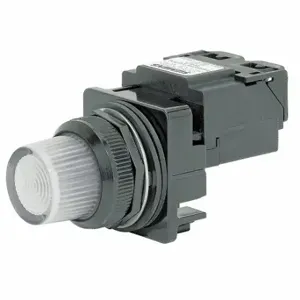 SIEMENS 52BL5JB Pilot Light Complete, 30 mm Size, Transformer, 480VAC, White, Incandescent, Round | CU2XJW 22KL69