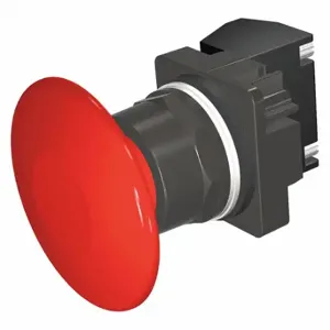 SIEMENS 52BM9V2A Non-Illuminated Push Button, 30 mm Size, Momentary Push, Red | CU2VKM 32GG75