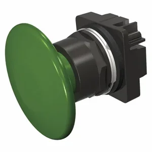 SIEMENS 52BM9V3 Push Button Operator, 30 mm Size, Momentary Push, Green, Plastic, Metal | CU2WDF 32GG80