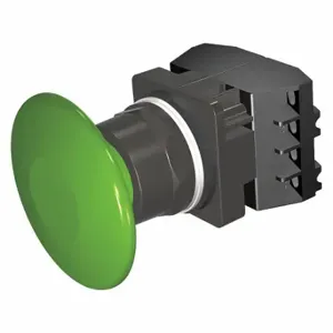 SIEMENS 52BM9V3G Non-Illuminated Push Button, 30 mm Size, Momentary Push, Green | CU2VJQ 32GG83