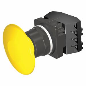 SIEMENS 52BM9V4F Non-Illuminated Push Button, 30 mm Size, Momentary Push, Yellow | CU2VMG 32GG87