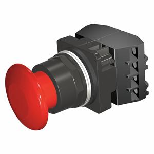 SIEMENS 52BM9W2G Non-Illuminated Push Button, 30 mm Size, Momentary Push, Red/4X, Metal | CU2VKY 32GG55