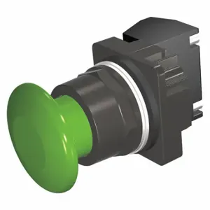 SIEMENS 52BM9W3A Non-Illuminated Push Button, 30 mm Size, Momentary Push, Green | CU2VJP 32GG59