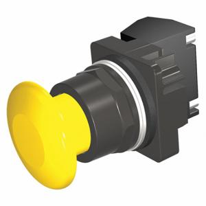 SIEMENS 52BM9W4A Non-Illuminated Push Button, 30 mm Size, Momentary Push, Yellow | CU2VLF 32GG64