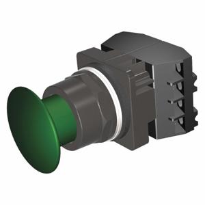 SIEMENS 52BP2A3G Non-Illuminated Push Button, 30 mm Size, Maintained Push/Maintained Pull, Green | CU2VHD 22KL73
