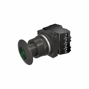 SIEMENS 52BP2H3A Illuminated Push Button, Maintained Pull/Maintained Push, Green | CU2UCA 22KM21