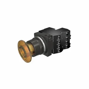 SIEMENS 52BR8HTGB Illuminated Push Button, Turn To Release, Amber, 6V Ac, Led, 2Nc | CU2UHW 22KM92