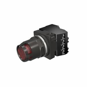 SIEMENS 52BT6G2AV Illuminated Push Button, Maintained/Momentary, Red, 6V Ac, Epoxy | CU2TWK 22KN55