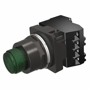 SIEMENS 52BT6G3A Illuminated Push Button, Maintained/Momentary, Green, 6V Ac | CU2TTX 22KN64