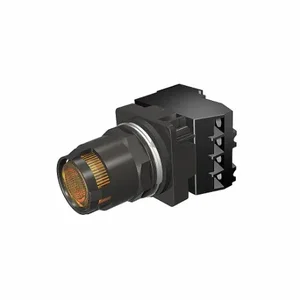 SIEMENS 52BT6D9JV Illuminated Push Button, Maintained/Momentary, Amber, 24V Ac/Dc | CU2TPZ 22KN37