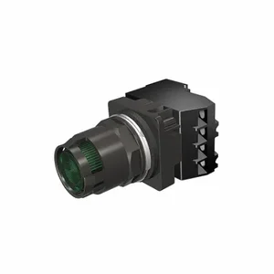 SIEMENS 52BT6H3JV Illuminated Push Button, Maintained/Momentary, Green, 6V Ac, 1Nc | CU2TUF 22KP20