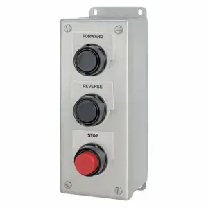 SIEMENS 52C301S Push Button Control Station, Momentary/Momentary/Momentary, 1No/1Nc, 3 Operators, 4X | CU2RLU 6EXD2