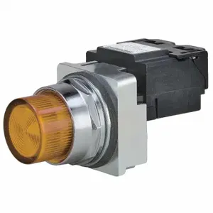 SIEMENS 52PL4H9XB Pilot Light Complete, 30 mm Size, Transformer, 240VAC, Amber, LED | CU2XGZ 22KR94