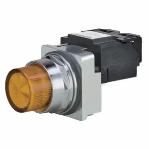 SIEMENS 52PL4G9XB Pilot Light Complete, 30 mm Size, Transformer, 120VAC, Amber, LED | CU2XFP 6EWY6