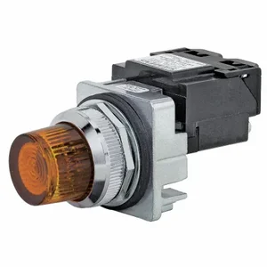 SIEMENS 52PL5E9XB Pilot Light Complete, 30 mm Size, Full Volt, 120VAC, Amber, LED | CU2VVG 22KT11