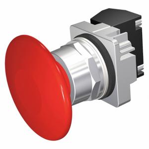 SIEMENS 52PM9V2J Non-Illuminated Push Button, 30 mm Size, Momentary Push, Red/4X | CU2VKR 32GG33