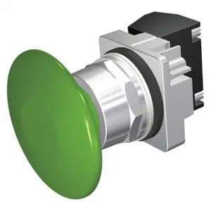 SIEMENS 52PM9V3K Non-Illuminated Push Button, 30 mm Size, Momentary Push, Green/4X | CU2VKG 32GG40