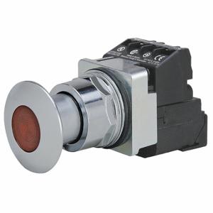 SIEMENS 52PP2J2AB Illuminated Push Button, Maintained Pull/Maintained Push, Red | CU2UDM 22KT96