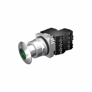 SIEMENS 52PP2G3G Illuminated Push Button, Maintained Pull/Maintained Push, Green | CU2UCK 22KT69