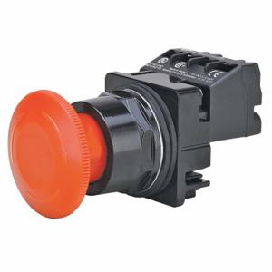 SIEMENS 52PR8W2A Non-Illuminated Push Button, 30 mm Size, Maintained Push/Turn To Release, Red | CU2VHP 41H114