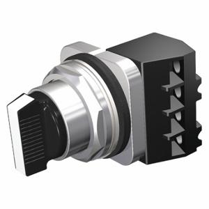 SIEMENS 52SA2CABA1P Non-Illuminated Selector Switch, 30 mm Size, 3 Position, Metal | CU2WWR 54JJ68