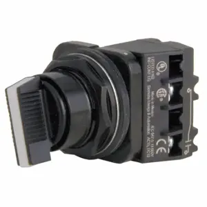 SIEMENS 52SW2CABA1 Non-Illuminated Selector Switch, 30 mm Size, 3 Position, Metal | CU2WWU 41H165