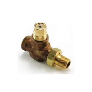 SIEMENS 599-02035 Valve, 1/2 Inch Size Female x Union Male, N/O BRZ, 1 CV, EQ% | CU2XLA 50PM79