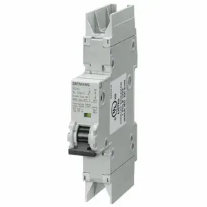 SIEMENS 5SJ41157HG42 Miniature Circuit Breaker, 1.6 A, 60 Vdc, 10 Ka At 277 Vac, Screw Clamp | CU2VAM 30YC48