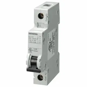 SIEMENS 5SJ41357HG40 Miniature Circuit Breaker, 35 A, 60 Vdc, 14 Ka At 240 Vac, Screw Clamp | CU2VCG 30XZ89