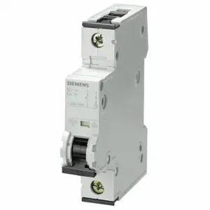 SIEMENS 5SY41106 Iec Supplementary Protector, 10 A, 72 Vdc, 10 Ka At 230/400 Vac, Screw Clamp | CU2TPR 30XU01