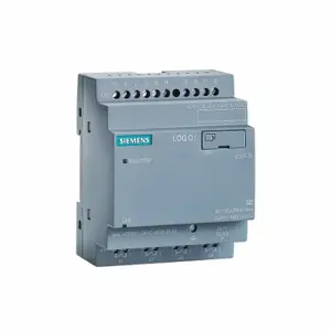 SIEMENS 6ED10522FB080BA1 Logic Module, 115 to 230V AC/DC, 10 A 3 A, 8 Digital Inputs, 4 Outputs, Relay | CU2UUB 784FA0