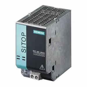 SIEMENS 6EP1 961-3BA01 Power Supply Buffer Module, Power Supply Buffer Module, Din Rail, 24/28.8 Vdc, 40 | CV4NRU 12A033