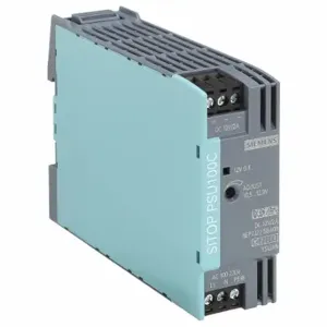 SIEMENS 6EP13215BA00 Dc Power Supply, 110 To 300 VDC/85 To 264 VAC, Single, 12VDC, 24W, 2, Din Rail | CU2RPN 20AZ52