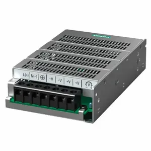 SIEMENS 6EP13221LD00 Dc Power Supply, 85 To 264 VAC, Single, 12VDC, 100W, 8.3, Wall | CU2RQC 20AZ59