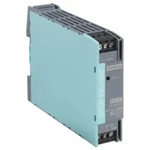 SIEMENS 6EP1331-5BA00 Dc Power Supply, 110 To 300 VDC/85 To 264 VAC, Single, 24VDC, 14W, 0.6, Din Rail | CU2RPP 12A042