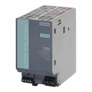 SIEMENS 6EP13343BA10 Dc Power Supply, 176 To 550 VAC/85 To 264 VAC, Single, 24VDC, 240W, 10, Din Rail | CU2RQA 38UZ92