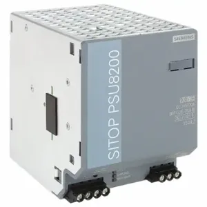 SIEMENS 6EP1336-3BA10 Dc Power Supply, 85 To 275 VAC/88 To 350 VDC, Single, 24VDC, 480W, 20, Din Rail | CU2RQG 12A048