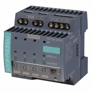 SIEMENS 6EP1961-2BA21 Electronic Diagnostic Module, Electronic Diagnostic Module, Din Rail, 22/30VDC | CP2NTH 12A036