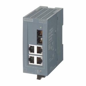 SIEMENS 6GK5004-1BF00-1AB2 Scalance Ethernet Switch, Unmanaged, 4/1, Rj45/ Sc Multimode, 24 Vdc, 10/100 Mbit/S | CU2RUA 12N877