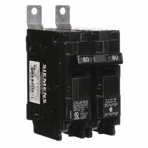 SIEMENS B280 Miniatur-Leistungsschalter, 80 A, 120/240 V AC, einphasig, 10 kA bei 120/240 V AC | CU2VDW 6EVP9
