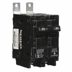 SIEMENS B280H Molded Case Circuit Breaker, 1 Phase, 80A, 22kAIC @ 240V | CE6KXT