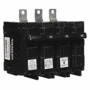 SIEMENS B33500S01 Miniature Circuit Breaker, 35 A, 120/240V AC, Three Phase, 10kA at 240V AC | CU2VCD 6EVY0