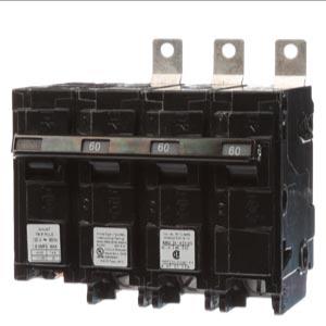 SIEMENS B360HH00S01 Miniature Circuit Breaker, 60 A, 120/240V AC, Three Phase, 65kA at 240V AC | CU2VDG 6FMD3