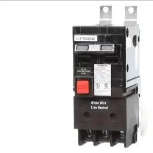 SIEMENS BE230H Miniature Circuit Breaker, 30 A, 120/240V AC, Single Phase, 22kA at 120/240V AC | CU2VBX 6FMF7