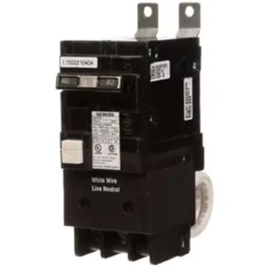 SIEMENS BF240 Bolt On Circuit Breaker B 40 Amp 240vac 2p 10kaic@240v | AG8MCN