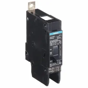 SIEMENS BQD115 Molded Case Circuit Breaker, BQD Series, 1P, 15A, 120VAC | CE6LHR