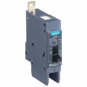 SIEMENS BQD125 Molded Case Circuit Breaker, BQD Series, 1 Pole, 25A, 277VAC | CE6LHU