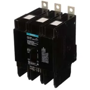 SIEMENS BQD380 Bolt On Circuit Breaker Bqd 80 Amp 480vac 3p 14kaic@480v | AG8MFH