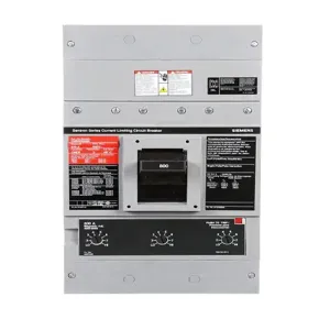 SIEMENS CMD63B800 Bolt On Circuit Breaker Cmd 800 Amp 600vac 3p 100kaic@480v | AG8MNV